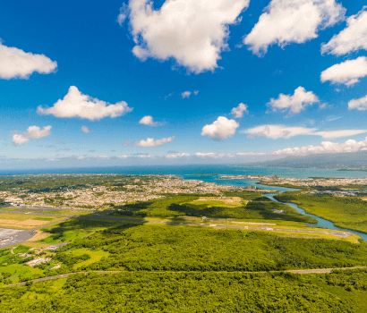 arrivée Guadeloupe