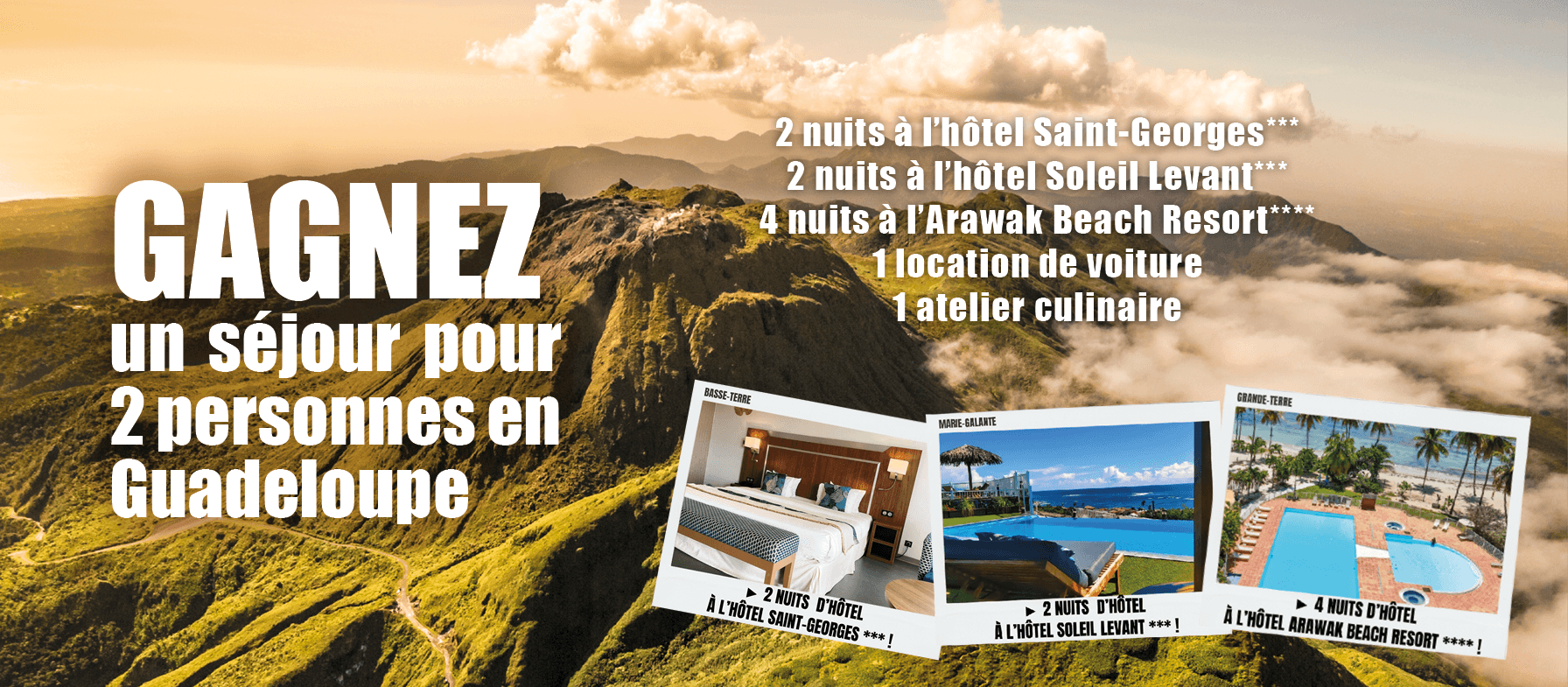 Gagnez un Séjour pour 2 dans les Îles de notre Archipel