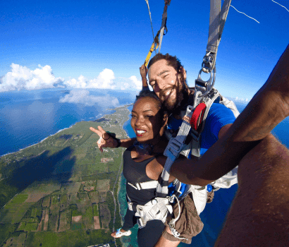 Saut en parachute Saint-François