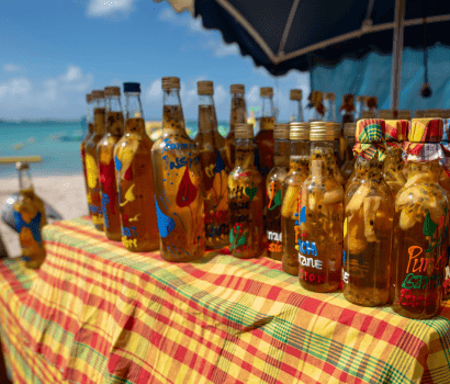 Marché de Sainte-Anne, Punch